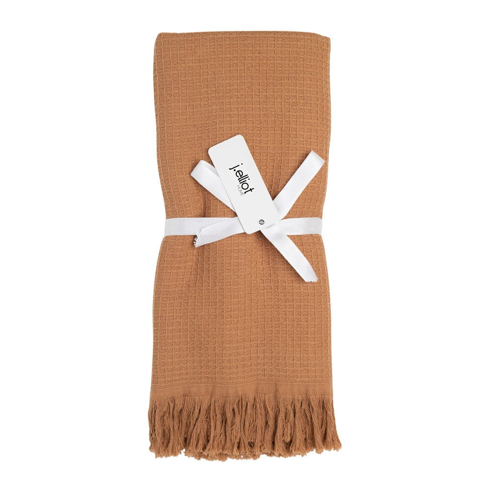 Earth Waffle Hand Towel Set of 2