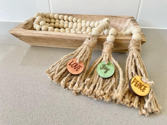 Decorative Beads - Natural