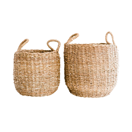 Seagrass Tub Basket Set