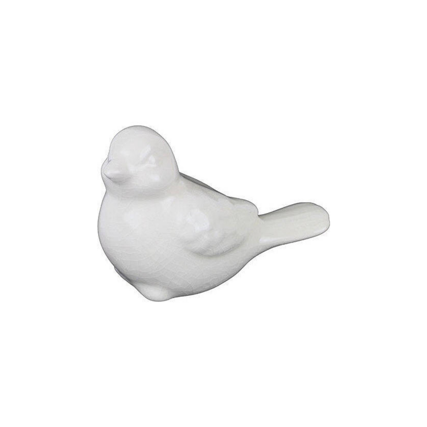 Ceramic Sitting Bird